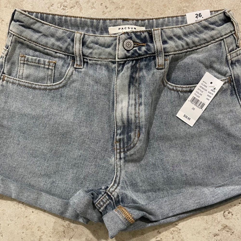 2/$40 NWT PACSUN Light Blue Mom Short Tyler